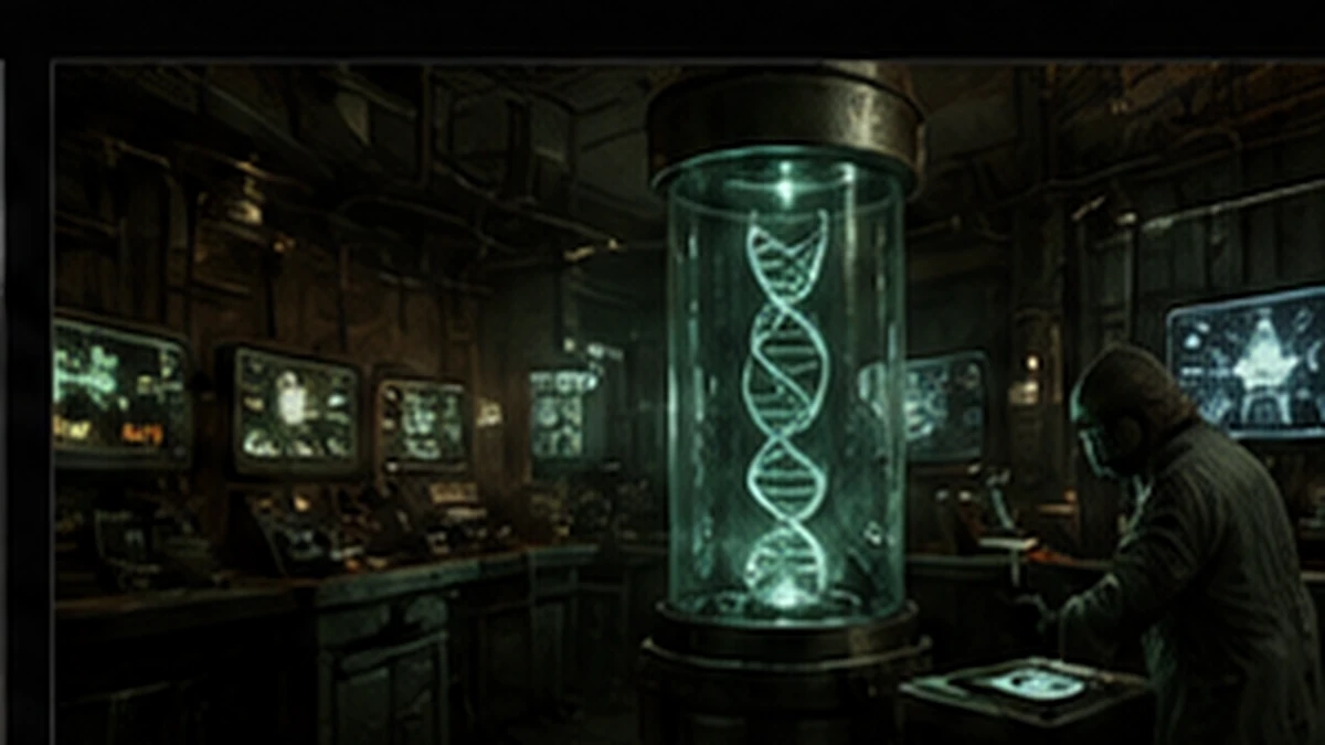 Laboratoire technologique avec système DNA